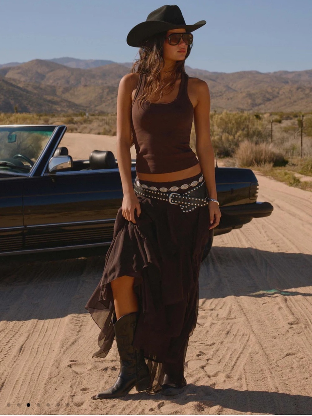 PEPPERMAYO SKIRT BROWN